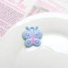 Accesorios Acrílicos de Mariposa DIY Horquilla de Gel Crema Accesorios para el Cabello Calcomanía Decorativa Zapatos con Agujeros Flor Parche Carcasa para Teléfono Móvil