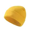Gorro de punto transfronterizo más vendido para mujer, gorro cálido de invierno para ciclismo con protección para las orejas, gorro de punto a prueba de viento de lana para hombre, al por mayor en stock