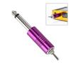 Pedal de tatuagem portátil de aço inoxidável interruptor de substituição pedal sem fio pedal controle de discagem mãos livres interruptor fonte de alimentação