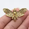 53X31Mm 7.1g Pingente de Mariposa Caveira Multicor Acessórios de Liga Vintage para DIY Item Quente Transfronteiriço