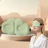 Máscara de Olho 3D Nuvem Bloqueadora de Luz para Dormir Máscara de Olho Estéreo Máscara de Dormir Profissional para Homens e Mulheres Sesta Proteção para os Olhos com Espuma de Memória Máscara de Ouvido Verão