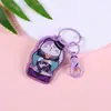 Chaveiro de Acrílico Padrão Personalizado Pingente para Mochila Escolar Casal Presente Criativo Gato da Sorte Pingente para Chaveiro de Carro