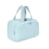 Bolsa de Maquillaje de Venta Caliente Transfronteriza por Zonas para Mujer con Doble Apertura Amplia Gran Capacidad Viaje Portátil Neceser Bolsa de Almacenamiento