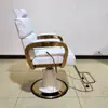 Nova Cadeira de Barbeiro de Alta Qualidade para Salões de Beleza, Cadeira Simples para Corte de Cabelo, Cadeira Moderna para Permanente e Coloração
