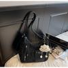 2025 Nuevo Bolso Bandolera de Hombro de Gran Capacidad Diseño Nicho Bolso Tote Casual Moda Nicho Mochila