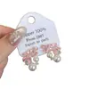 Pendientes de Flor de Zirconia con Goteo de Aceite de Hada Súper, Pendientes de Alta Gama, Elegantes, Modernos, Exquisitos y Versátiles para Mujer