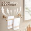 Toallero Torcido Estilo Europeo Antiguo Todo Cobre Toallero Juego de Baño Colgante Herrajes Estante de Almacenamiento para Baño