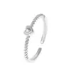 Anillo de personalidad Joker simple de moda para mujer, anillo de diseño irregular de moda coreana, joyería popular al por mayor