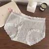 Calzones de algodón puro para mujer, ropa interior vintage simple de cintura media para mujer, 100% algodón, antibacterianos 10A, entrepierna extendida, calzones que cubren la cadera para mujer