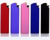 Venta al por mayor de fábrica Nuevo encendedor desechable esmerilado de moda con personalización de encendedor Lg a prueba de viento gratis