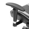 Silla de Carreras para Gaming con Carcasa de Nylon, Reposabrazos Giratorios Ajustables Funcionales 2D y Superficie de PU, Diseño Moderno Minimalista