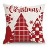 Amazon Best-Sellers Transfronterizos Fundas de Almohada Navideñas Personalizadas para Decoración de Sofá en Casa, Fundas para Cojines, Venta al por Mayor de Fabricantes