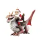 Colgante Decoración Navideña Transfronteriza Papá Noel Dragón Volador Acrílico Plano Creativo Suministros para Decoración Navideña Colgante