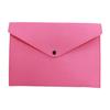 Bolsa de Documentos A4 de Fieltro de Color Puro Transfronteriza con Broche Bolsa de Almacenamiento para Negocios Sobre Maletín de Fieltro Bolsa para Documentos de Contrato