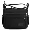 Bolsa Cruzada Nueva de Estilo para Comercio Exterior, Bolsa de Madre Repelente al Agua, Bolso Sencillo para Viajes Diarios de Mujeres de Mediana Edad, Gran Capacidad, Almacenamiento Multicapa, Bolso de Hombro