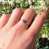 Wish Venta Caliente Transfronteriza Joyería Nueva Guirnalda de Flores Huecas Simples Europeas y Americanas Anillo de Compromiso Regalo de Navidad