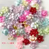 Accesorios de Acrílico Perlado de Forma Irregular para Media Cara ABS Estrella de Mar Flor Copo de Nieve Corazón Mariposa Luna Pegamento de Crema DIY