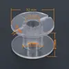 Estrutura de Indutor Transparente ABS Divisor de Frequência Bobina de Indutor Oca Carretel Suporte Redondo de Plástico Carretel de Fio Integrado Áudio