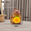 Chaveiro Kapibala Capivara Famoso na Internet Desenho Animado Rei Capivara Fofo Pequeno Pingente Argola de Chaveiro Presente