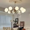 Lámpara de araña para sala de estar estilo vintage, 6 luces retro de alta gama de espectro completo, luminaria principal para el recibidor, paquete completo de iluminación para toda la casa, sin hierro
