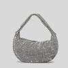 Bolso de noche al por mayor Guangzhou Shiling bolso de pedrería bolso plateado bolso de mano de moda bandolera de hombro de alto sentido