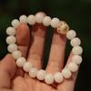 Nueva cadena de mano de jade blanco natural y raíz de Bodhi suave con forma de garra de gato de carbón para el dedo alrededor del dedo fabricantes de cadenas de mano de garra de gato de raíz de Bodhi al por mayor mujeres