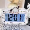 Mini relógio eletrônico de mesa para crianças, gerenciador de tempo para estudantes, cronômetro de cozinha, display de temperatura, despertador eletrônico