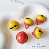 Accesorios para Joyería de Campanilla Pequeña con Combinación de Colores Lindos Llavero Color Caramelo Pintura Metálica Material para Pulsera DIY