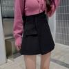 Design Hip Saia Quadril Cintura Alta Nicho Novo 2023A Calça Sense Saia Saia Curta Feminina Preto Capa de Primavera e Outono