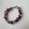 Collar de Piedra Natural Cristalina de Colores Transfronterizo Collar de Primavera y Verano Caliente Viento de Playa de Mar Salado Outlet de Fábrica