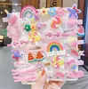 Pasador de Celebridad de Internet para Niños Tiara de Princesa Coreana Niña Niña Pequeña Cabello Roto Cabello de Bebé Accesorios Lindos para Cabello de Bebé