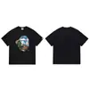 Suministro Mayorista Transfronterizo de Marca de Moda, Dropshipping de Comercio Exterior, Camiseta de Manga Corta Pesada Bape Cabeza de Mono Tiburón 260g 25