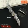 Mercancía del juego Dark Zone: Hoja de Arrepentimiento de tamaño grande, un modelo de cuchillo plegable de resorte hecho de aleación, accesorio sin afilar, 22 cm