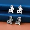 Colgante Potenciador de Dinero Plata de Ley S925 Vintage Plata Lisa Hueco Moneda de Cobre Caballo del Zodiaco Amuleto Pulsera DIY Año de Nacimiento