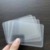 20 Película de Tarjeta Cpp de Seda 3 pulgadas Fundas para Tarjetas de Álbum para Tarjetas de Fotos, Insignias, Tarjetas de Palomitas, Tarjetas Polaroid, Fundas Rígidas para Tarjetas