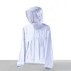 Ropa corta de verano nueva con protección solar para mujer, chaqueta ligera casual para exteriores con tacto frío y protección UV que alivia el calor para mujer