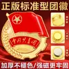 Monitor Magnético Estándar Monitor Genuino de 2 cm Pin de Imán Fuerte Insignia del Partido Comunista de la Juventud de China Insignia de Grupo