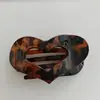 Pinza Plana con Estampado de Leopardo y Corazón Coreano para el Pelo de Mujer Pinza de Pato Pinza para el Cabello Pinza para el Cabello Pinza para el Cabello