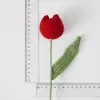 Celebridad de Internet Gordita Tulipán de Lana Flor Terminada Estudiante Deportivo Cafetería Deportiva Hombres Rectos Enviar Novia Amante Ramo