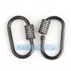 Acessórios de joias DIY cobre puro micro cravejado zircônia luxo parafuso pode abrir e fechar fivela de pulseira e colar