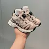 Tênis Esportivo Feminino 2025 Primavera Novo Modelo Infantil Fivela Giratória Leve Respirável Casual Tênis Pai Tênis de Corrida Masculino