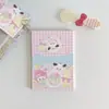 Estilo ins desenho animado cachorro fofo cabeça de cartão 7CM material de embalagem de cartão retrô texto original em inglês papel cartão dobrável