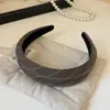 Diadema de Alto Nivel con Textura Rayada Estilo Coreano para Mujer, Diadema de Corona Alta, Pinza para el Cabello Versátil de Moda, Accesorio para el Cabello