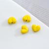 Aleación crema amor pedo melocotón cuentas de agujero recto DIY cadena para teléfono móvil pulsera collar material para abalorios accesorios de joyería