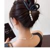 Pinza para el Cabello Extra Grande de 13 cm para Mujeres con Cabello Grueso, Nuevo Modelo 2026, Tamaño Grande Sencillo, Aspecto de Alta Gama, Pasador para la Parte Posterior de la Cabeza, Pinza de Tiburón