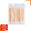 Bastoncillos de Algodón para Tatuajes de Punta Fina, Bastoncillos de Algodón para Delineador de Ojos, Bastoncillos de Algodón, Bastoncillos de Algodón Cosméticos, Bastoncillos de Algodón de Madera Desechables de Punta Fina, Ventas Directas de Fábrica