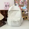 Nova Mochila Escolar de Nylon Ultra-Leve com Aparência Premium, Mochila Estudantil Estilo Coreano Estilo Floresta, Mochila Pequena Casual Simples para Passeios