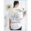Algodão Puro Uniforme de Classe Camiseta Personalizada Formatura Alunos do Ensino Fundamental e Médio Reunião Esportiva Manga Curta Camisa Cultural Roupas de Trabalho DIY LOGO