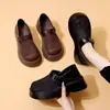 Zapatos Mary Jane de Malla para Mujer 2026 Nuevo Estilo de Verano Correa Única Poco Profundos Suela Gruesa Huecos Malla Transparente Mocasines