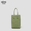 2025 Bolso Tejido Fresco Dulce Nuevo Color Sólido Diseño de Nicho Bolso de Mano de Moda de Gama Alta Bolso Cruzado Versátil